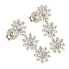 ORECCHINI PENDENTI ORO BIANCO