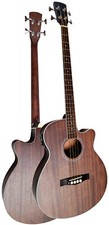 Basso acustico corde mogano - 4,