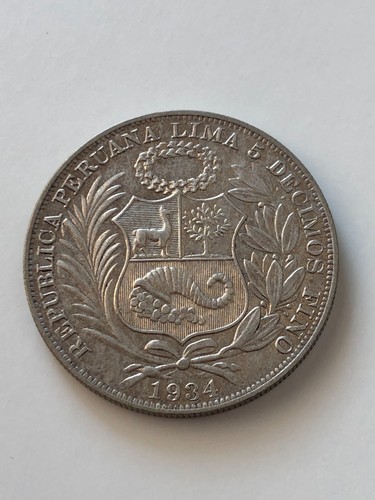 Sud america peru sol 1934 - peru',