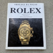 Rolex Wristwatches Book Osvaldo Patrizzi Guido Mondani Orologi Da Polso Rare VTG