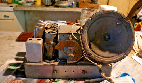 Chassis radio fine anni - di,