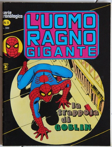 Uomo ragno gigante 9 - l'uomo, n°
