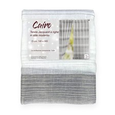 Tenda jacquard righe moderne - tenda,