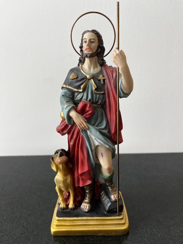 San rocco statua in fibra - rocco, –
