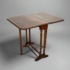 Tavolino tavolo antico a vela