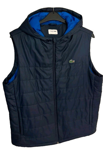 Gilet imbottito lacoste navy - gilet,