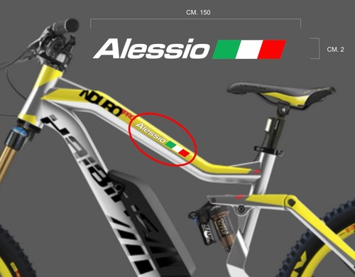 Adesivo tuo nome - adesivo,
