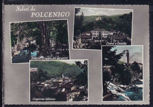 Cartolina saluti polcenigo - cartolina,