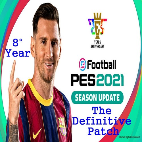 Patch pes 2021 - 100%, la