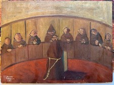 PRL) EUGENIO PIERACCINI ARTE, Olio Su Tavola