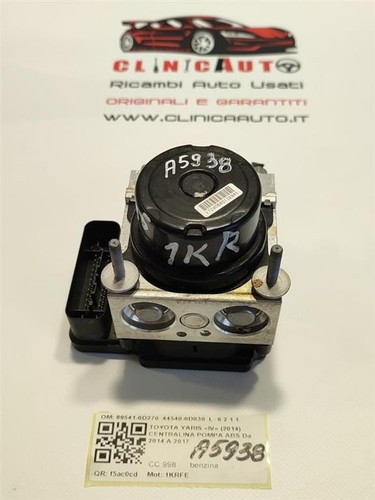 Centralina abs per toyota - centralina,
