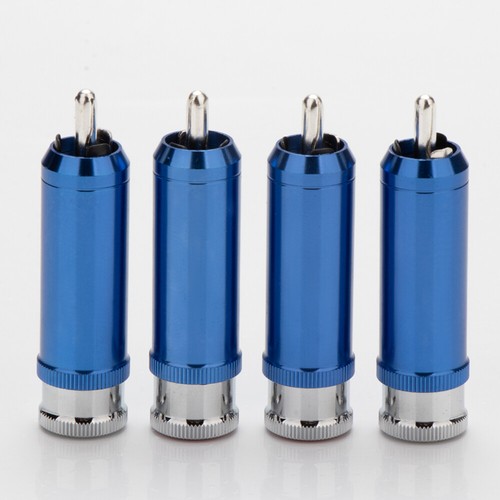4pcs connettore rca rame - 4pcs,
