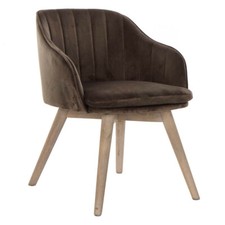 SEDIA POLTRONA VINTAGE VELLUTO