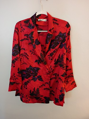 Blusa zara raso med - blusa,