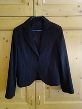 Blazer nero a righe