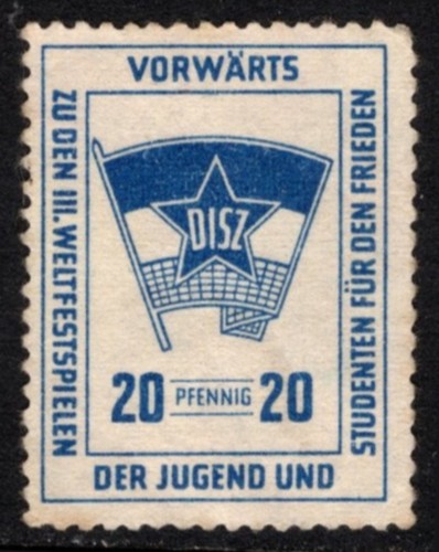 1951 germania est - germania, poster