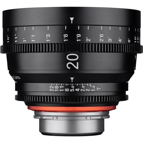 Samyang xeen 20mm 9 - 20mm, t1.9