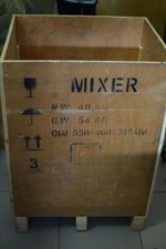 Cassa industriale in legno