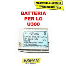 BATTERIA PER LG U300 SILVER