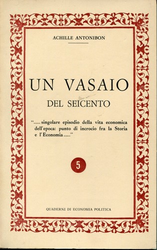 Vasaio del seicento - un,