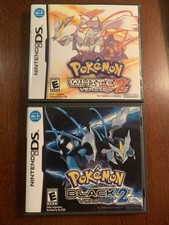 Pokemon Bianco 2 + Nero 2 Nintendo DS solo custodie di ricambio NO GIOCHI - Bundle