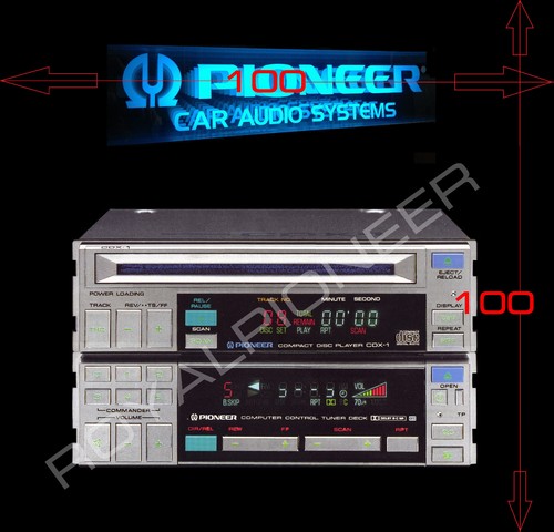Pioneer poster 100cm 100 - pioneer,