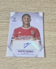 2022-2023 Topps Chrome Champions League Benfica David Neres Auto