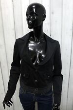 Giacca ICEBERG Donna Taglia M Giubbotto Primaverile Giubbino Jacket Nero Women