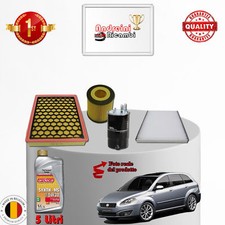 KIT TAGLIANDO 4 FILTRI E OLIO FIAT CROMA 1.9 Multijet 88KW 120CV 2011 ->