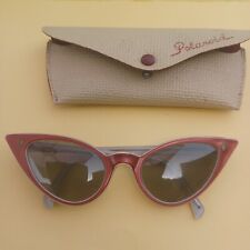 OCCHIALI VINTAGE DONNA ORIGINALI POLAROID ANNI 60 TIPO OCCHI DI GATTO (VEDI FOTO