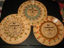 78 giri  n. 3 dischi Moviton  Topolino