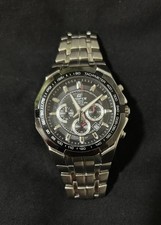 Orologio Uomo Casio Edifice Cronografo WR 100m Quadrante Nero