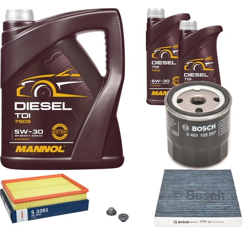Bosch controllo set - controllo, mannol