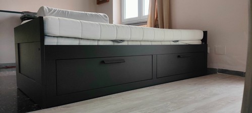 Letto ikea brimnes nero - ikea,