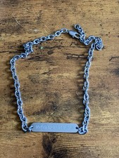 Collana fragile in argento