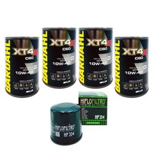 KIT TAGLIANDO YAMAHA SCR950 OLIO BARDAHL XT4S 10W40 FILTRO HIFLO 204 04BD32F1