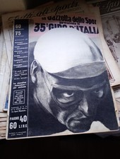 GIRO D'ITALIA  1952 -sport illustrato 1952 : COPPI , MAGNI