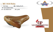 SELLA BICI MONTEGRAPPA MADE IN ITALY COLOR CUOIO MODELLO FELIZ PASSEGGIO OLANDA