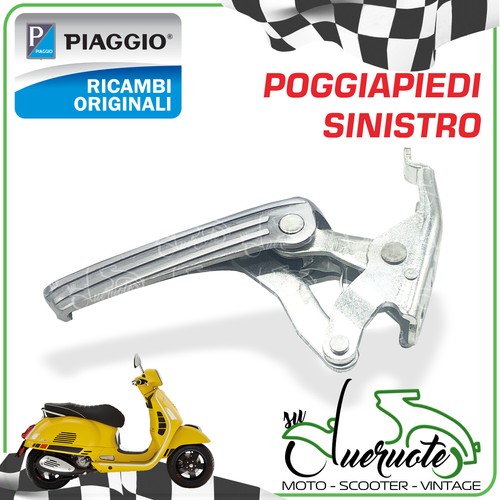 Poggiapiedi passeggero pedale - poggiapiedi,