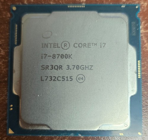 Intel core 8700k sr3qr - i7-8700k, 3,70