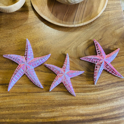 Set stelle marine legno - set,