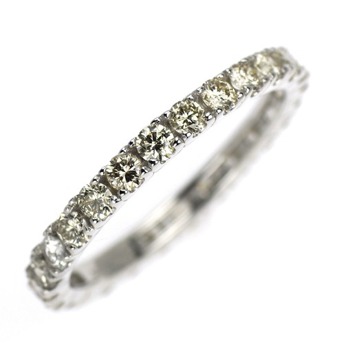 Anello con diamanti - , 1,00