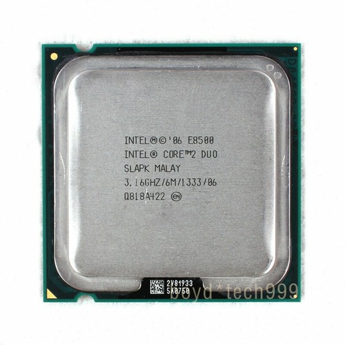 Intel core duo e8500 cpu - core,