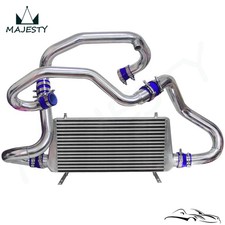 Kit Intercooler+Tubi per Subaru Impreza GC8 WRX STI EJ20 RS 2.0L Blu 1996-2000
