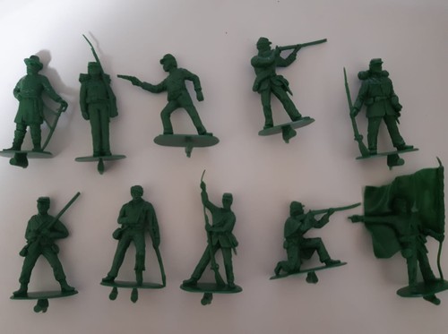 Toy soldiers 54mm acw union - soldiers, 54mm-