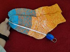 calzettoni di lana unisex fatti a mano lavorazione ai ferri caldi