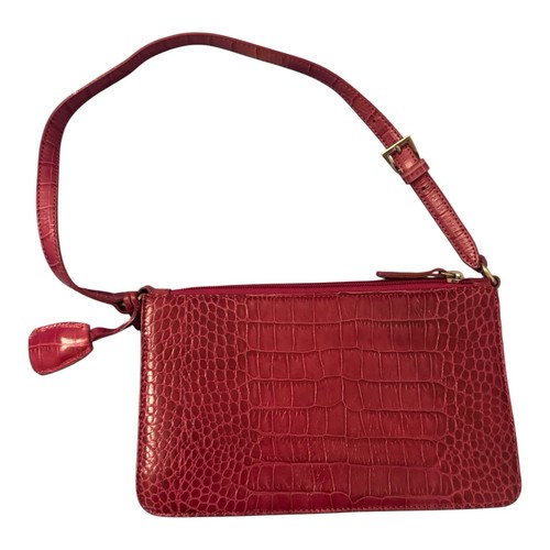 Borsa spalla donna bordeaux - a,