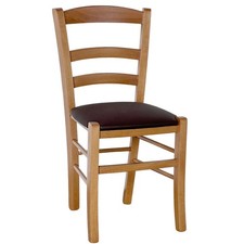 Sedia legno paesana noce