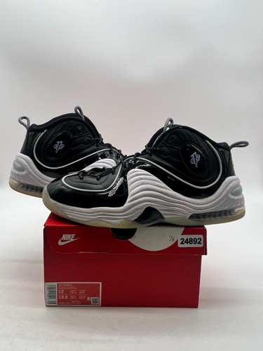 Nike air penny black - air, patent