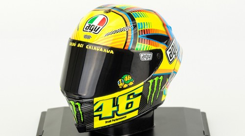 Valentino rossi 2013 casco agv - casco,
